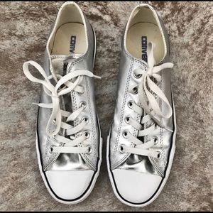 Converse Chuck Taylor Silver Metallic Size 9